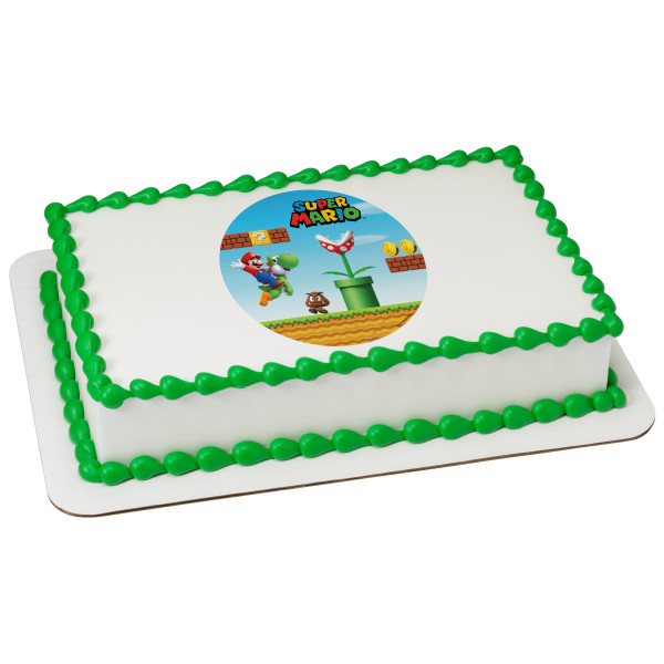Super Mario Bros. Cake Topper