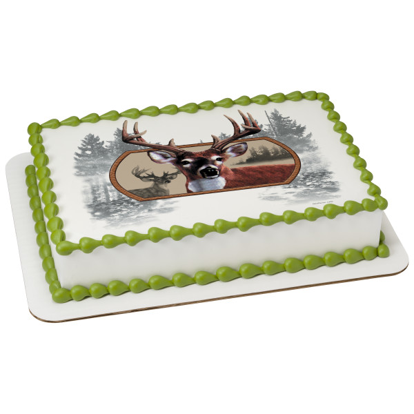 Deer Cake Topper, Deer Cake, Sports Party Supply
