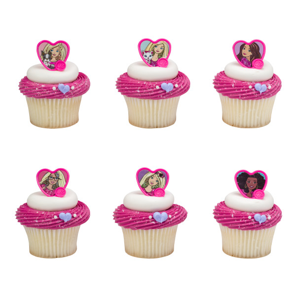 Norm Reusachtig R Barbie Cupcakes | Barbie Cupcake Toppers | Barbie Cupcake Rings | Barbie Cupcake  Toppers | Barbie Party Favors | Barbie Ring Toppers | Barbie Cookie toppers  | Barbie cake | Barbie Party Supply | Cheap Cake Toppers| Cheap Party  Supplies