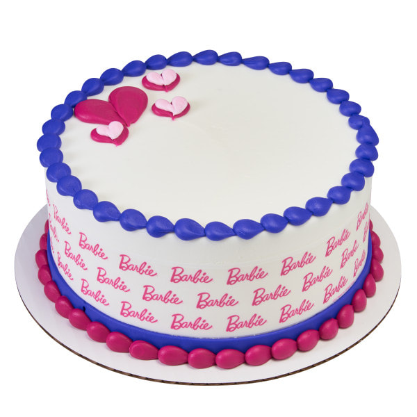 Barbie Cake, Barbie Edible Cake Topper
