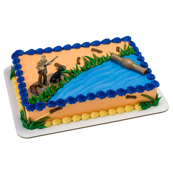 Duck Hunting Cake Topper