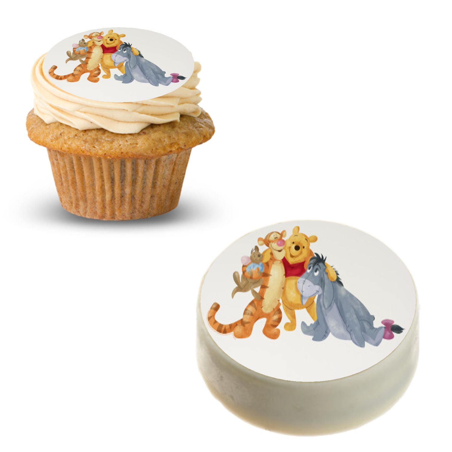Winnie the Pooh Edible Cupcake Topper Images ABPID05859 – A