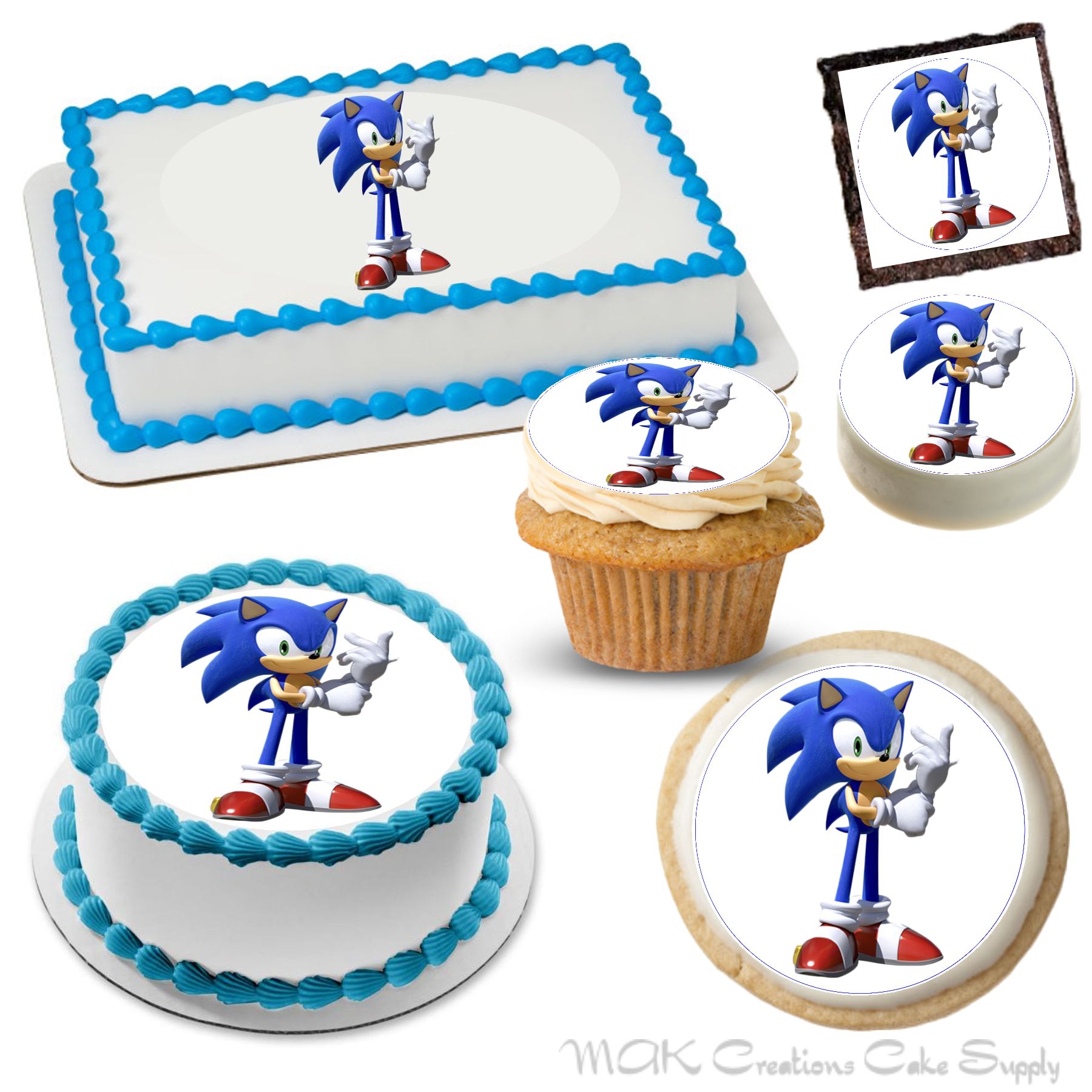 Sonic The Hedgehog, Sonic The Hedgehog Cake