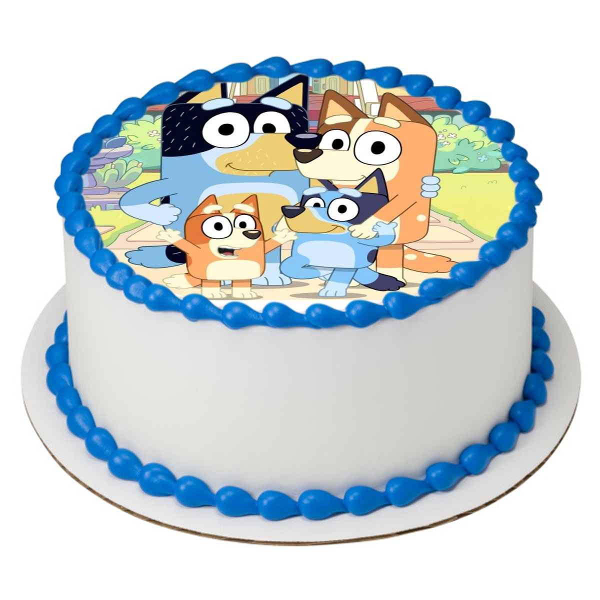 Cake Topper Bluey Birthday Cake Decoration Birthday Party Supplies