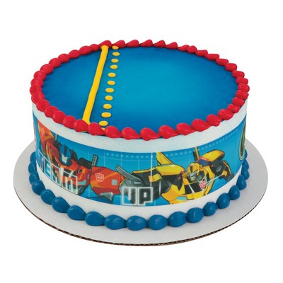 Transformers Cake Strips Edible Cake Topper